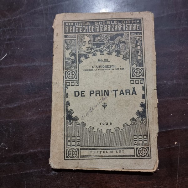 I. Simionescu - De prin Tara