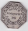 Franta Jeton argint Caisse d&#039;epargne de Carcassonne 1834