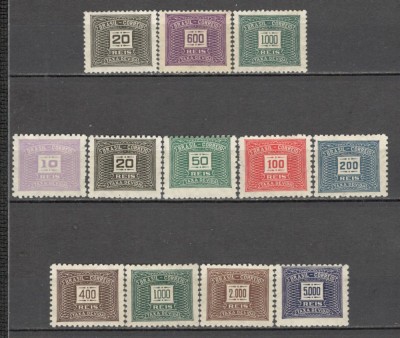 Brazilia.1931/36 Porto-Cifra inramata GB.98 foto