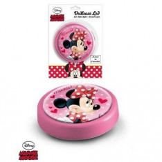 Lampa de veghe Minnie Mouse roz foto