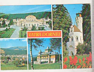 bnk cp Vatra Dornei - Vedere - circulata - marca fixa foto