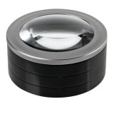 Lupa rotunda cu marire de 2x si lumina LED