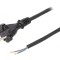 Cablu Electric Negru 5m 2x1mm2 16A