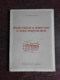 APLICAREA ECUATIILOR CU DIFERENTE FINITE LA CALCULUL SUPRAFETELOR SUBTIRI - MIRCEA SOARE