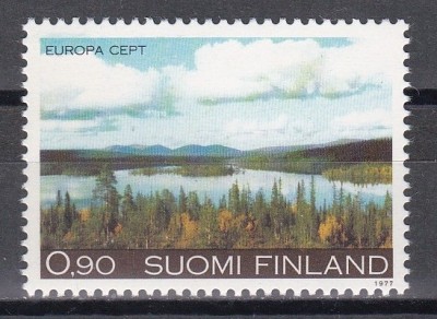 Finlanda 1977 - EUROPA - Peisaje, MNH foto