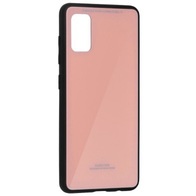 Husa SAMSUNG Galaxy A41 - Glass (Roz) foto