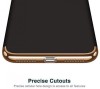 Husa 3in1 Apple iPhone 6 Plus /6S Plus protejeaza telefonul Ultra Subtire Black, MyStyle