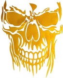 Autocolant auto pentru Halloween Ysimee, PVC, galben, 23 x 28,5 cm
