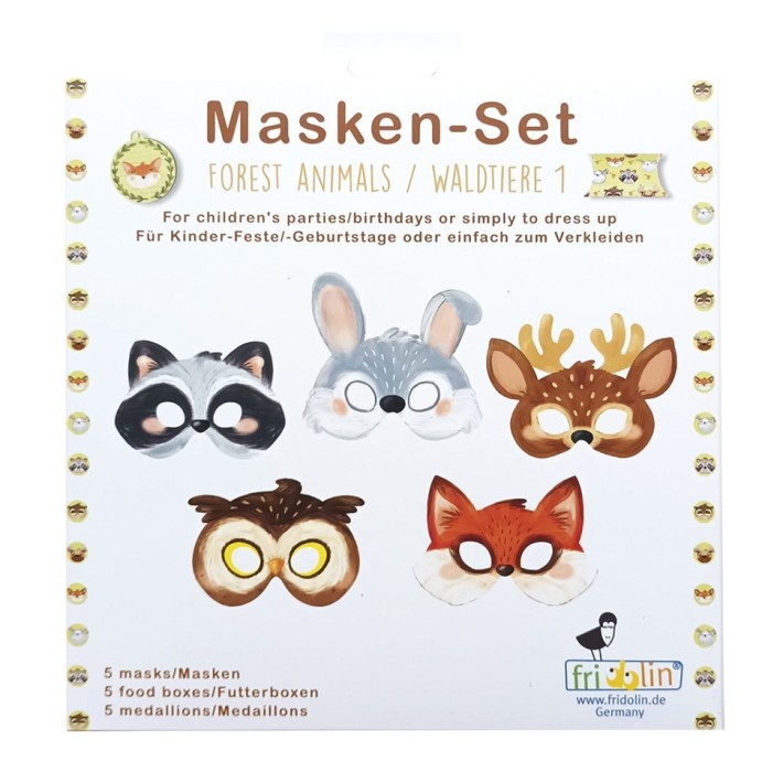 Set masti petrecere Animalutele padurii Fridolin