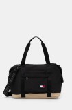 Tommy Jeans geantă culoarea negru, AM0AM13322