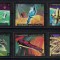 AJMAN 1972 - Cosmonautica / serie completa MNH