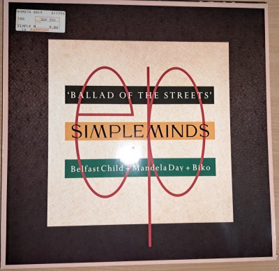 Disc Vinil Maxi Simple Minds - Ballad Of The Streets- Virgin-611 998-213, SMXT3 foto