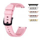 Cumpara ieftin Curea silicon, compatibila Apple Watch 9|8|7|6|5|4|3|2|1 Series, 41mm|40mm|38mm, Roz