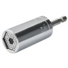 Cheie tubulara universala chrome vanadium 7-19mm cu extensie la surubelnita,burghiu, Iso
