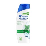 Sampon pentru par Head &amp;amp; Shoulders Menthol, 330ml, anti-matreata, unisex, reciclabil