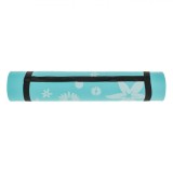 Covoras de fitness si yoga, albastru, 180x60x0,5cm
