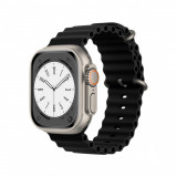 Cumpara ieftin Curea pentru Apple Watch 1/2/3/4/5/6/7/8/SE/SE 2 (38/40/41mm) Techsuit Watchband (W038) Black