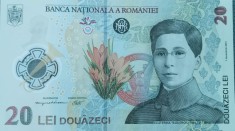bancnote romanesti 20 lei Ecaterina Teodoroiu