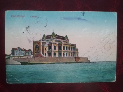 1924-C.P. circ.-Constanta -David-Saraga- RARA foto