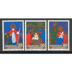 Liechtenstein 1981 788/90 MNH nestampilat - Craciun