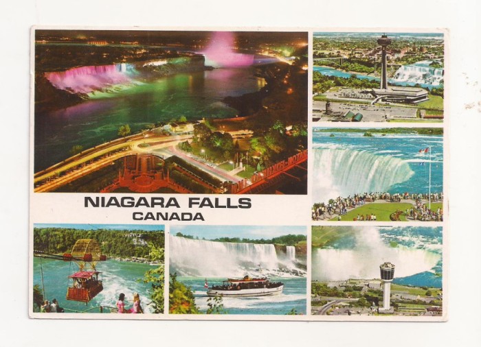 FA24-Carte Postala- CANADA - Niagara Falls, circulata 1985