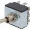 Intrerupator basculant, 3 pozitii, mod comutare ON-OFF-ON, 3P3T, SCI - R13-432D1-01-HR