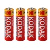 Set 4 baterii Kodak AA, Super Heavy, 1.5v - Rosu