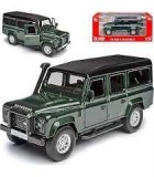 Macheta Land Rover Defender verde 1:36 Tayumo deschide usile