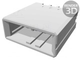 Soclu cablu-placă Dynamic D-3100S 3,81mm 250V 12A 3 PIN, TE Connectivity