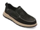 Cumpara ieftin Mocasini OTTER negri, E660010, din piele naturala