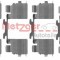 Set accesorii, placute frana IVECO DAILY IV autobasculanta (2006 - 2011) METZGER 109-1725