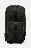 Rains rucsac Trail Rucksack W3 culoarea verde, mare, neted, 14350-03