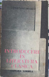 INTRODUCERE IN LITERATURA CLASICA-I. CONSTANTINESCU