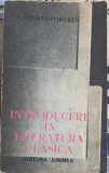 Introducere in Literatura Clasica - I. Constantinescu, 1978, Junimea, Romana, Beletristica, Roman