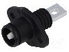 Conector alimentare DC, 1kV, 1 pini, seria ES-70A, {{Dimensiune pin}}. DEGSON ELECTRONICS - ESS-70A-10-B-BK-00