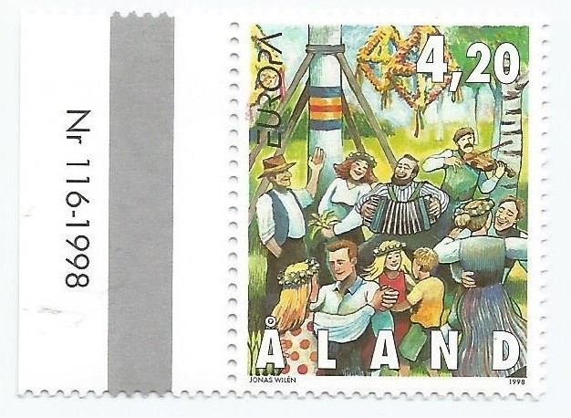|Finlanda, Aland, Europa CEPT, 1998, MNH