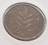 396. Moneda Palestina 2 mils 1927, Asia
