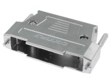 Carcasă conectori D-Sub metalică, ecranată, dreptă
