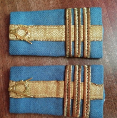 C3 - Grade militare - colonel inginer antiaeriana - bleumarin piesa de colectie! foto