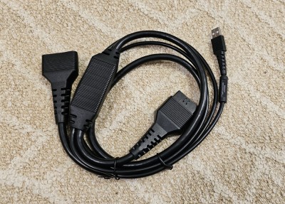 Cablu Launch X431 DoIP 16Pin for DBScar 7 DBScar VII CRP919X BT/ CRP919E BT/ Pro3 APEX/ ProS V5.0/ X431 PRO3 ACE foto