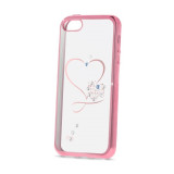 Husa APPLE iPhone 6\6S - Beeyo Heart (Roz), iPhone 6/6S, Plastic, Carcasa