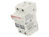 Clemă Siguranțe 30A IP20 pentru Șină DIN 600V, DF Electric