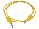 Cablu de măsurare 30VAC 3A mufe banană 4 mm VELLEMAN