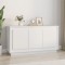 vidaXL Dulap, alb, 102x35x55 cm, lemn prelucrat 831885