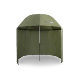 Umbrelă/shelter cu perete lateral Delphin CLASSA, diametru 250 cm, husa transport, cuie fixare