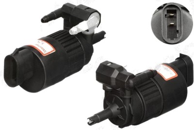 Pompa apa spalator Renault Clio 1, Clio 2, Espace 3, Kangoo 1998-2002, Laguna 1, Megane 1, Twingo, motoras sprit apa duala foto
