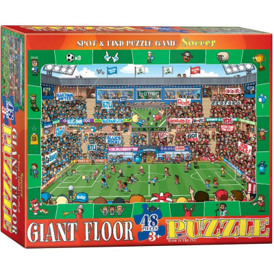 Puzzle 48 piese Spot &amp;amp; Find Soccer foto
