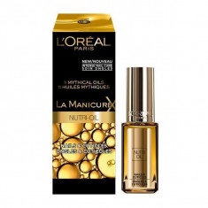 Tratament Unghii si Cuticule L Oreal Nail Treatment La Manicure Nutri Oil foto