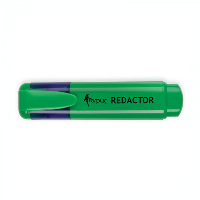 Textmarker Forpus Redactor 52006 verde