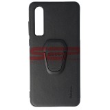 Husa Huawei P30 Hoco Leather TPU, Protectie Premium, Neagra